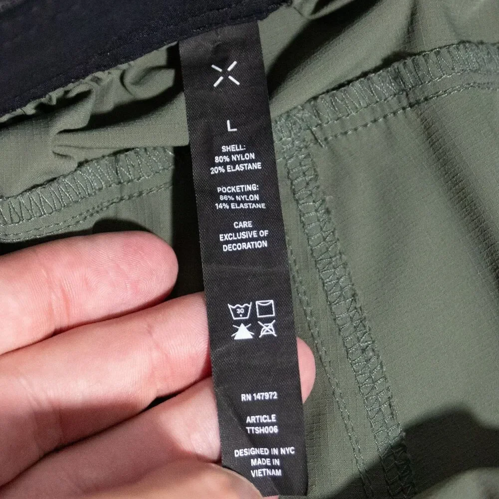 Ten Thousand Tactical Shorts Men's Large Green 7